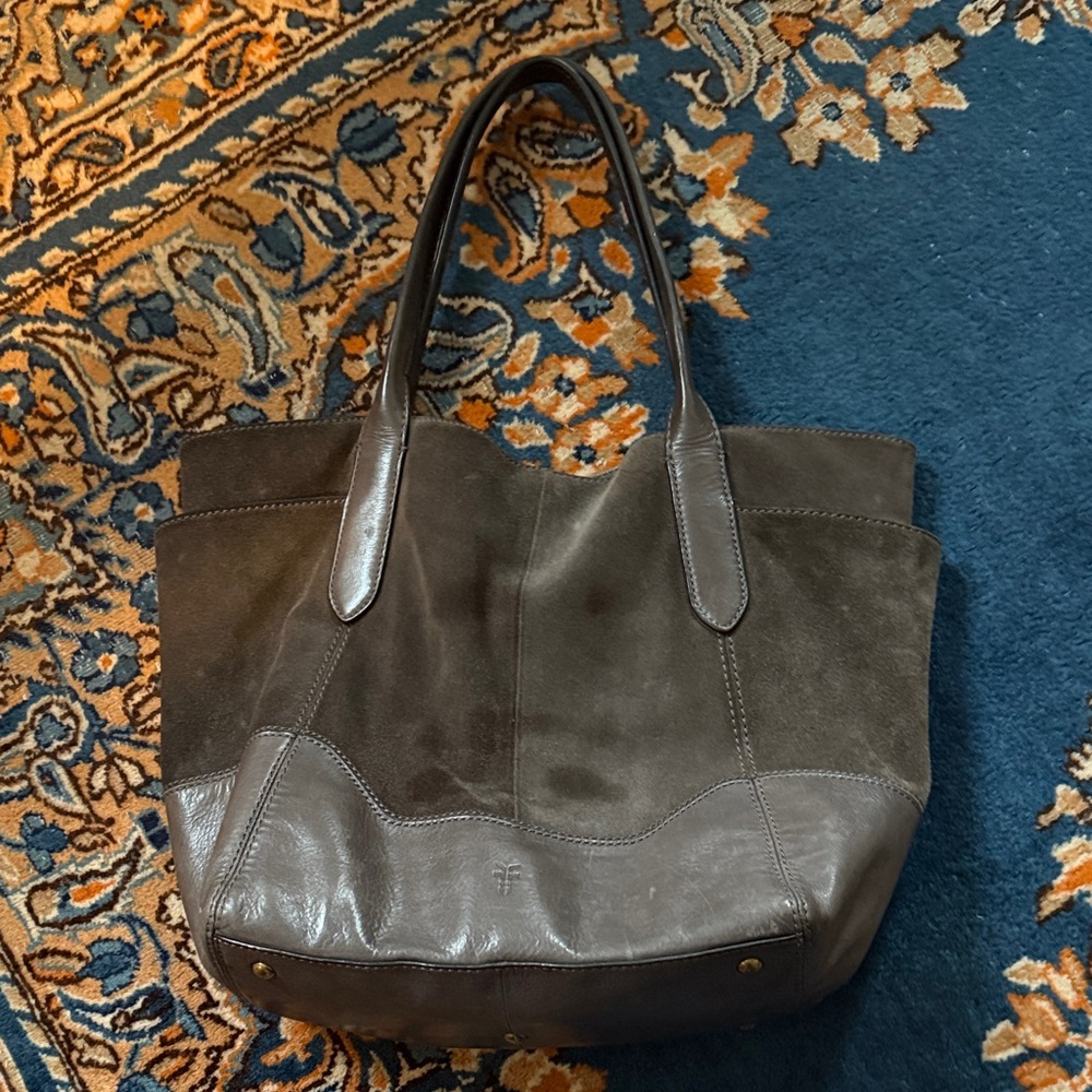 EUC Frye Suede Tote Bag